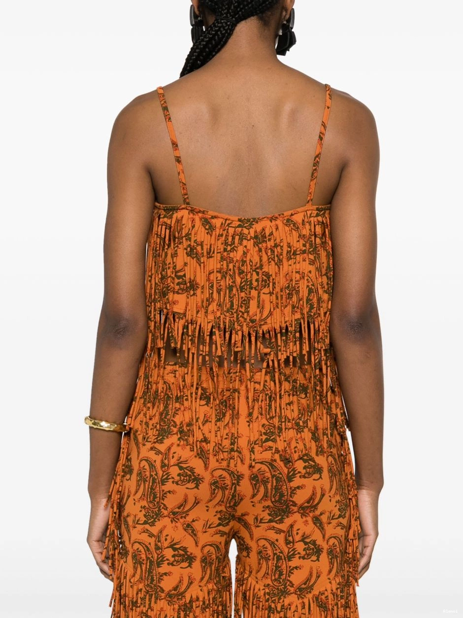 Affordable Alanui Monsoon top Women paisley-print 0729
